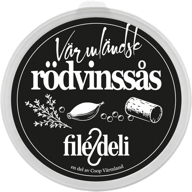 Rödvinssås